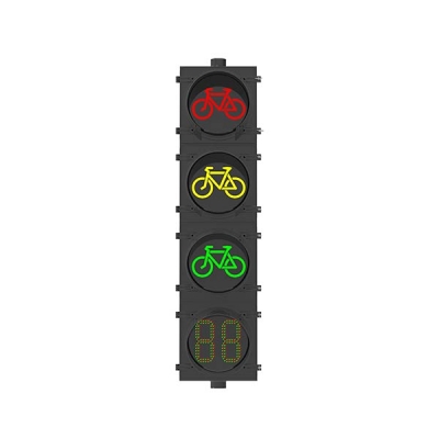300四聯(lián)塑殼非機(jī)動車燈(帶倒計時）
