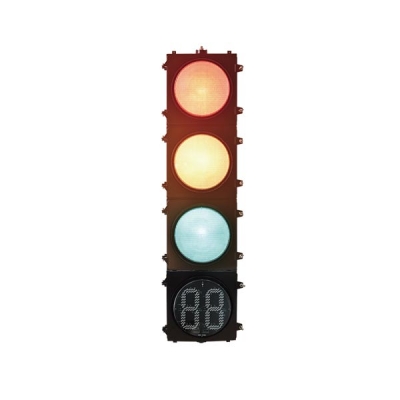 300四聯(lián)壓鑄鋁機動車燈(帶倒計時）